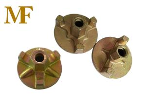 China Cast Iron 530G Anchor Nut 100mm For Formwork Yellow Galvanized factory