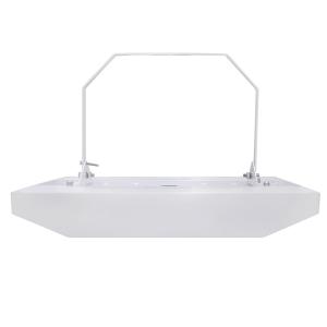 China Meanwell Driver Led Canopy Light Fixtures 100W Lumileds Luxeon Chips 5 Years Warranty factory