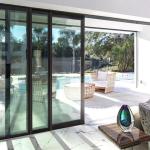 Insulated Aluminium Glass Lift Sliding Door Profile Ultra Clear