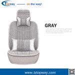Summer cooling full set High Quality Fancy Ice Silk Car Seat Cover for 5 sets