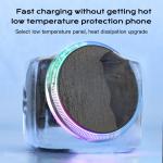 Original Design Magnetic Car Mount With Crystal Ambient Light For Fast Charging