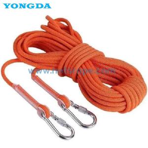 China GB21976.6 Polyester Steel Wire Core Escape Rope 10 KN For Building Fire factory