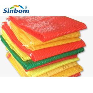 Reusable Vegetables Mesh Bag In PP Material With Drawstring Sealing