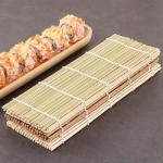Natural Color Bamboo Sushi Rolling Mat 24cmx24cm / 27cmx27cm