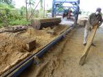 Swing Blade Sawmill Double Saw Blades Circular Saw Machines Portable Sawmill