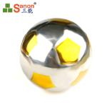 304 / 316 Stainless Steel Hollow Ball Golden Football Shape Decorative