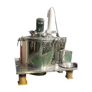 Flatform Bottom Discharge Food Centrifuge , Bowl / Basket Centrifuge With