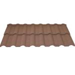 1340mm*420mm*0.4mm Stone Coated Roof Tiles Aesthetically Pleasing Durable and