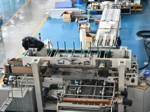 China ISO CE 40packs/Min Toilet Paper Roll Machine For Packaging factory