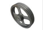Black Oxide Surface V Belt Pulley Sand Mold Casting Easy To Assemble