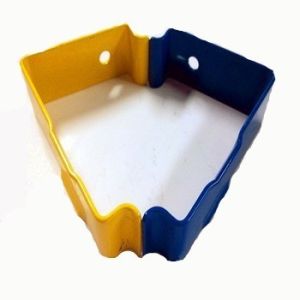 V Shape Anodized Carbon Steel Metal Crate Spring Clips For Plywood Box C057