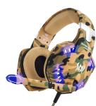 2.2kohm Wired Kotion Each G2600 Camo Gaming Headset
