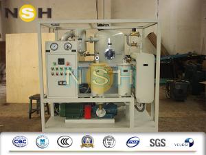 China Double Stage High Vacuum Insulation Oil Purifier Machine 380V / 3P / 50Hz factory