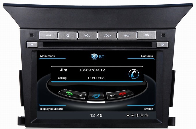 Ouchuangbo S100 Platform for Honda Pilot Car GPS Sat Nav DVD Player Radio Stereo Multimedi