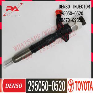China TOYOTA Diesel Fuel Injector 23670-09350 23670-0L090 295050-0520 2950500520 factory
