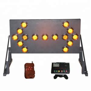 China NBAB-15VIP LED Arrow Boards with 30 Meters Control Distance and in Amber factory