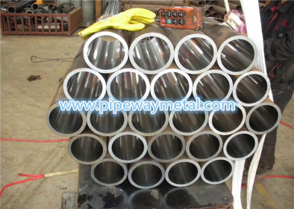 Gas Hydraulic Cylinder Steel Tube , Honed Inner Surface Large Diameter Steel