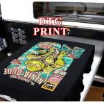 Custom Dtg Graphic Print Oversized Black Blank Heavy Weight 180 gsm Cotton T