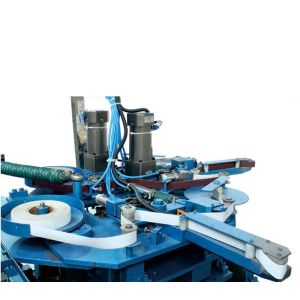 China Auto Polishing Sanding Machine Metal Ware Inside Sanding Machine Vacuum Adsorption with Double Heads for cookware on sale