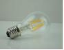China A60-E27 full glass 8W filament led bulbs factory