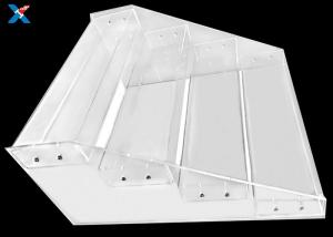 China clear Acrylic Display Stands for Maternal and Child Shop Supermarket Convenience Store Snacks Shelf Trapezoidal factory