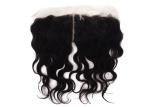 Natural Remy Brazilian Lace Frontal Closure Ear To Ear 18 Inch Afro Kinky Curly