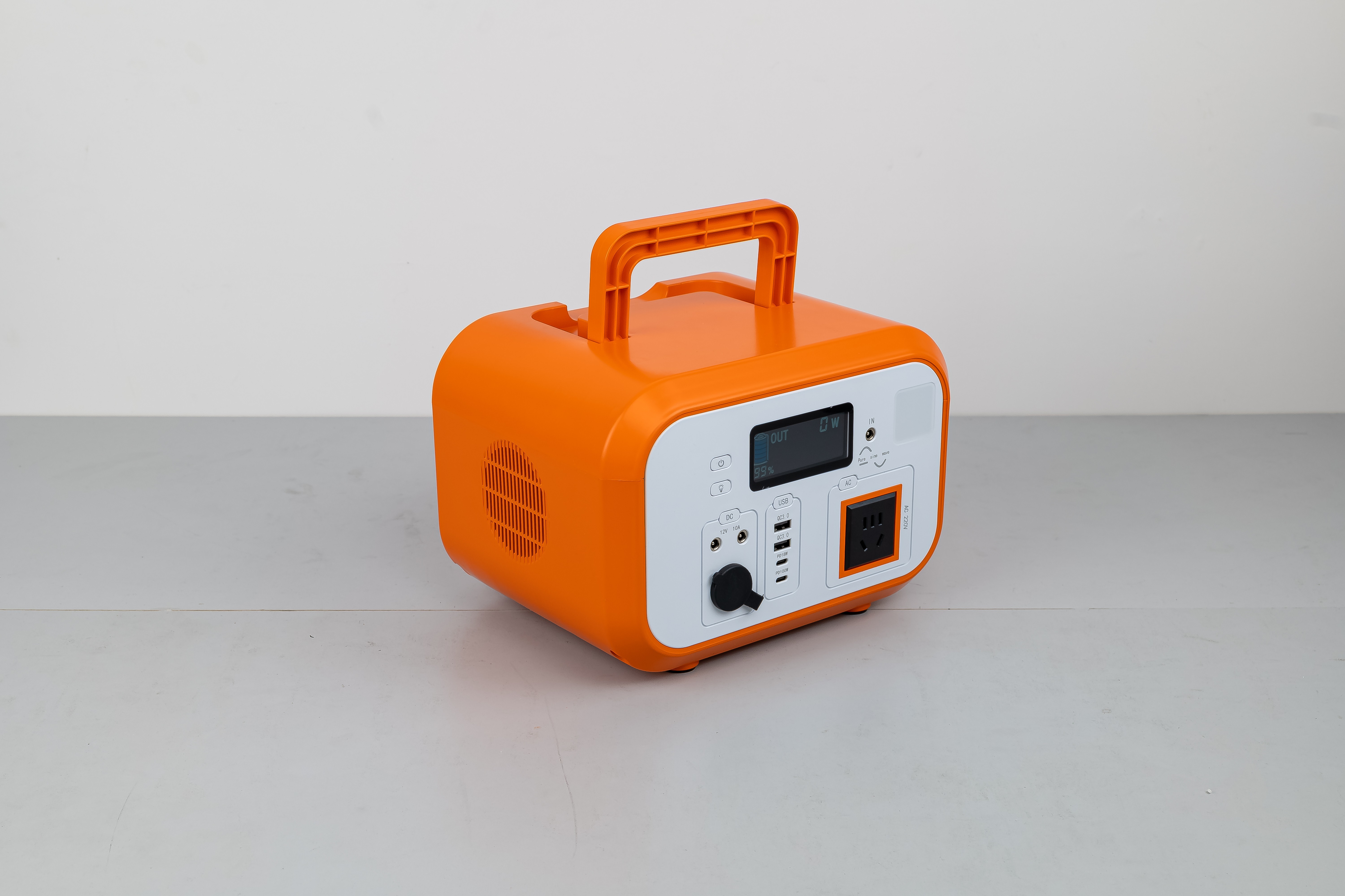 No Memory Effect MPPT Support Portable Power Station Generator With Over Temperature Protection For Disaster Relief