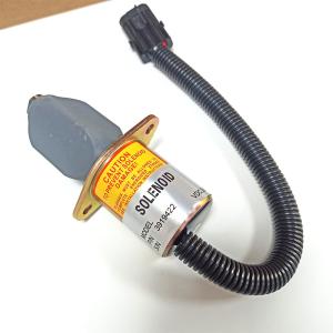 China 3919422 12V/24V Fuel Shutoff Solenoid Valve For Ford 5.9L 8.3L Cummins factory