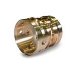Zinc Plating Casing Joint Brass CNC Machining Parts