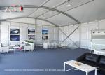 White PVC Aluminum Two Story Tent For Outdoor Event VIP Lounge