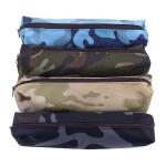 Factory Customized Camouflage Pencil Case Canvas Pencil Bag School Supplies