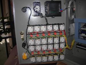 China Industrial Smart Thermostat Temperature Controller Cabinet With White Backlight factory