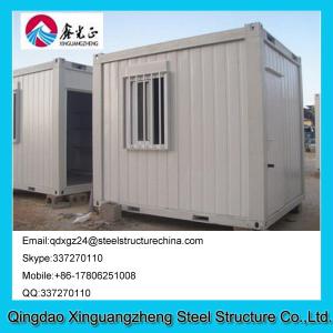 China Flat pack container living house for laundry factory