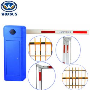 China Vehicle Atomatic / Manual Boom Barrier Gates For Smart Parking System factory