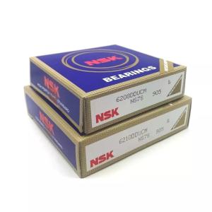 China Dustproof Single Row NSK Deep Groove Ball Bearing 40x80x18mm 6208 DDU C3 factory