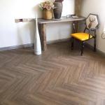 Composite Floor Herringbone Vinyl Flooring Click Spc Floor