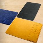 MOUSE PAD WIRELESS CHARGER New PU Leather Qi universal Wireless Charging Pad