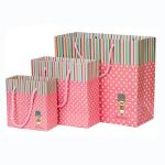 Exquisite Hand Length Handle Sealing Cardboard Luxury Multicolor Printing Bags