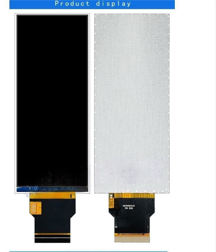 3.99 Inch Touch BAR Tft Lcd, 400x96 40 PINS RGB Interface , Driving IC ST7701S