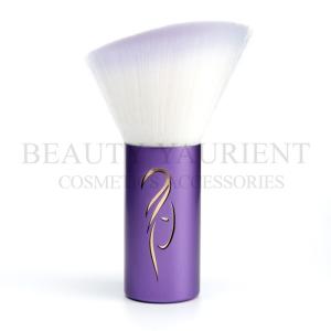 China SA8000 Single Side Angled Contour Brush Synthetic Hair Long Kabuki Brush factory