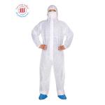 Hygiene PP Non Woven Coverall Dust Proof Anti Static Polypropylene Suits