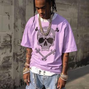 China Men'S Cut Raw Hem Cropped Oversized Shirt Women Drop Shoulder Boxy Cropped Men Gender factory