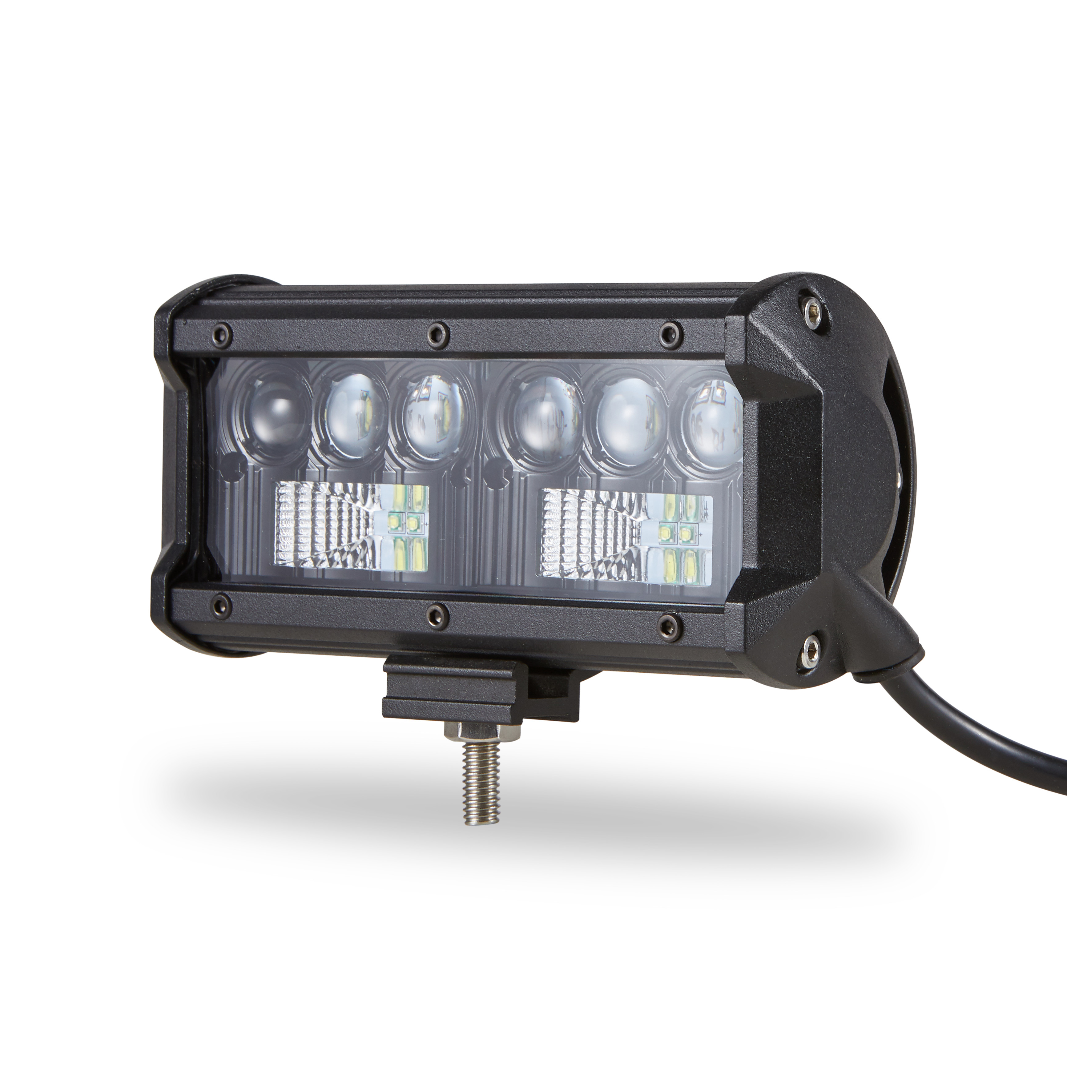 Wholesales 7D pc mounting bracket led light bar for truck 7inch HCB-LCB50
