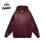 Cotton Street Men Hoodie No String Pullover Oversized Thick Clothing