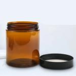 Hot Sale Clear Transparent Black Colorful 250ml 8oz Empty Large Cosmetic