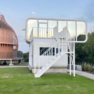 High-End Prefabricated Steel Mobile Studio Convenient Mobile Villa Solution