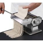 Spaghetti Sustainable Pasta Machine Set Nickel Plated Silver Manual OEM