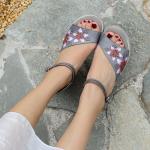 S251 2020 new outdoor open toe shoes women summer sandals high heels easy to