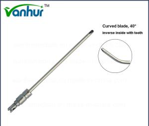 China OEM Control Unit Orthopedic Surgical Instruments for Performance Arthroscopic Pump Planer Curved Blade factory
