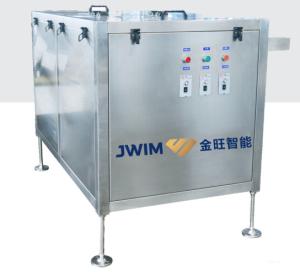 China 10-100ml Plastic Bottle Sorting Machine cap bottle unscrambling machine factory